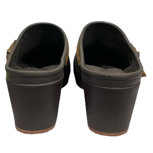 Crocs Espresso Brown Sarah Clogs / Size-8 - Picture 4 of 10